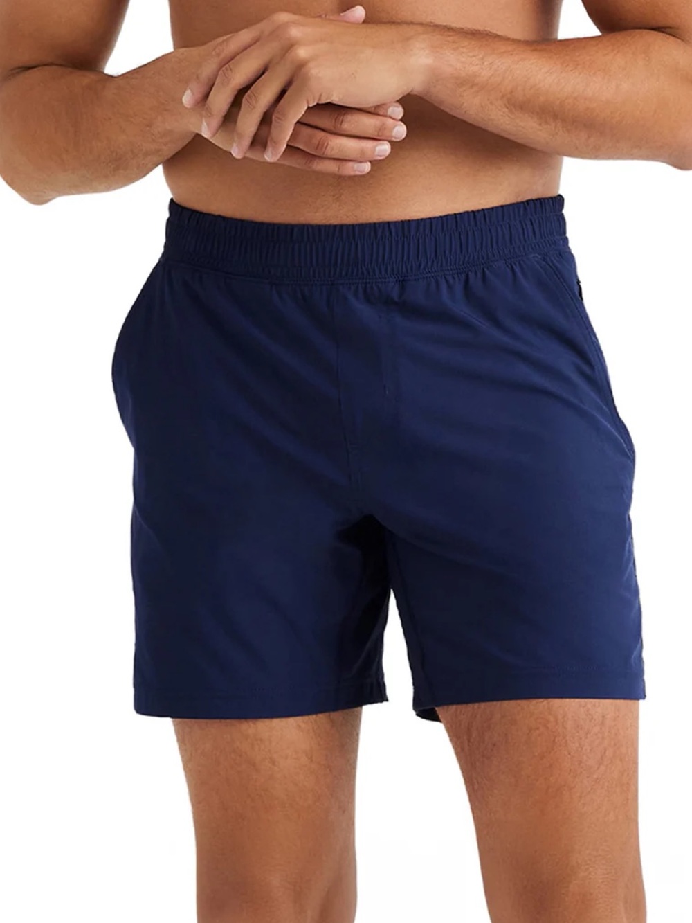RHONE Mako Men’s Navy Running Gym Shorts - Size Large